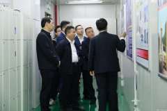 宜春市电子信息产业链招商小分队莅临开云线上登录平台入口-开云(中国)参观调研